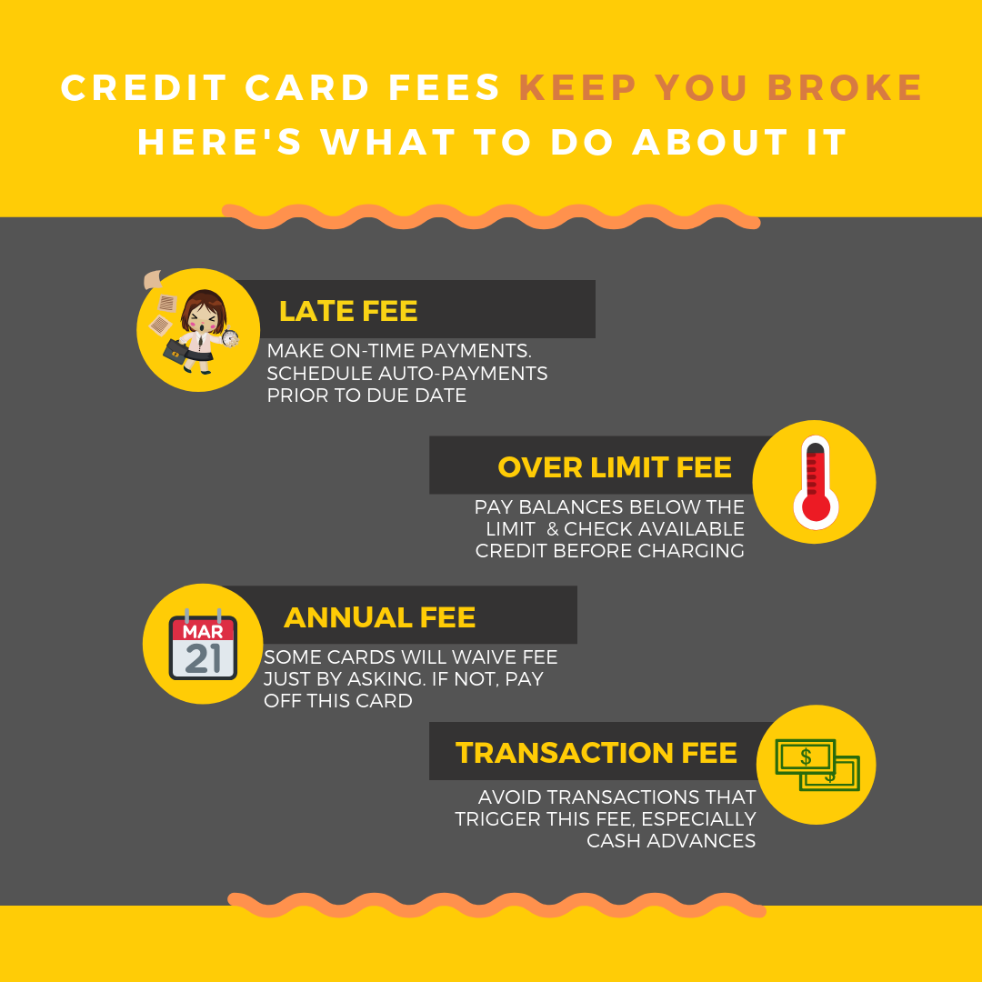 Debt Relief Articles | Credit Card Fees Keep You Broke. Here's What to do About it | Financial Rescue LLC